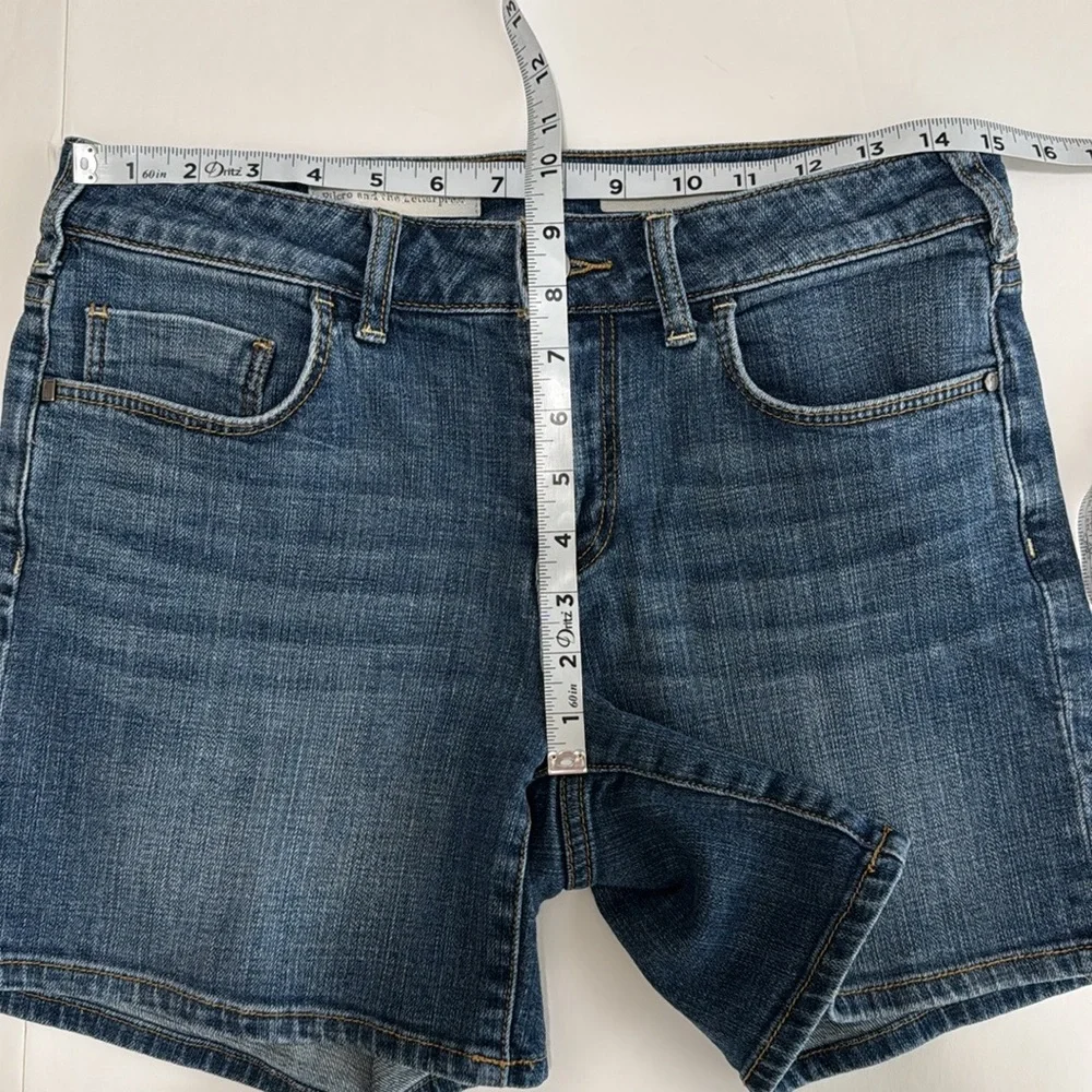 Anthropologie Denim Jean Shorts in Medium Blue - Picture 14 of 14